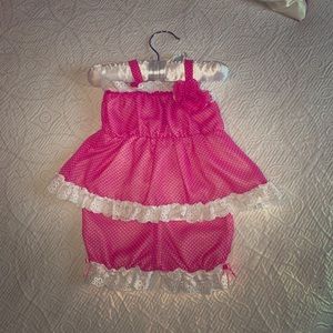 2 piece set with bloomers